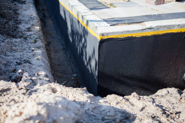 Residential Vapor Barrier Installation installation at a California, PA home by SJ Waterproofing Pros